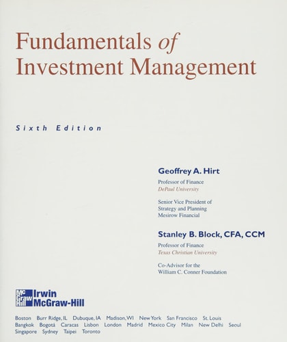 Fundamentals of Investment Management