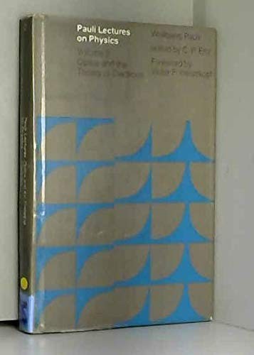 Lectures on Physics (Pauli lectures on physics)