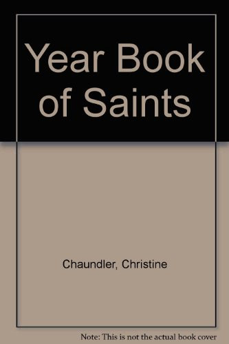 A Year Book of Saints