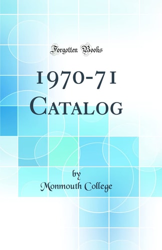 1970-71 CATALOG (CLASSIC REPRINT).