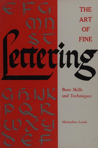 The Art of Fine Lettering