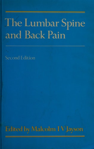 The Lumbar Spine and Back Pain