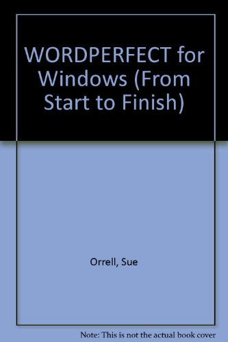 WordPerfect 5.1 for Windows