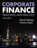 Corporate Finance Principles and Practice