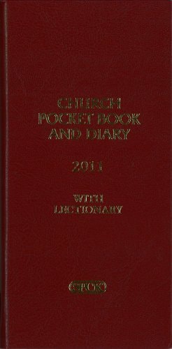 Church Pocket Book and Diary 2011 Burgundy The Pocket Diary for Church-Going People and Church Workers