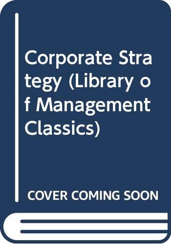 Corporate Strategy