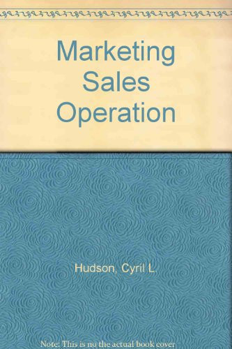 The marketing-sales operation