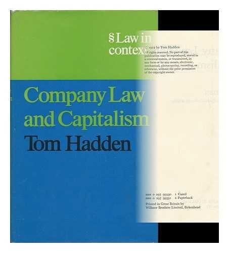 Company Law and Capitalism