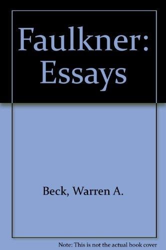 Faulkner: Essays