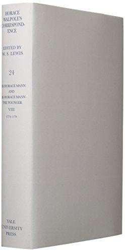 Correspondence with Sir Horace Mann