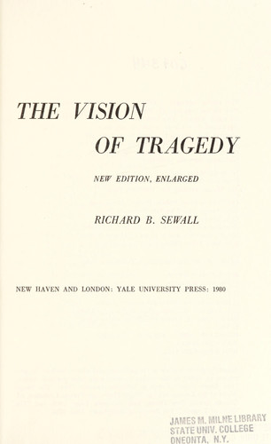 The vision of tragedy