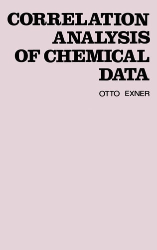Correlation Analysis of Chemical Data