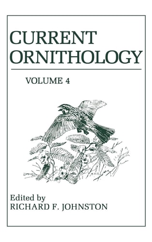 Current Ornithology
