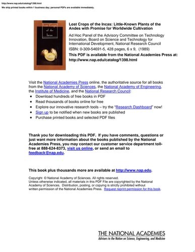 Edition published by National Academies Press