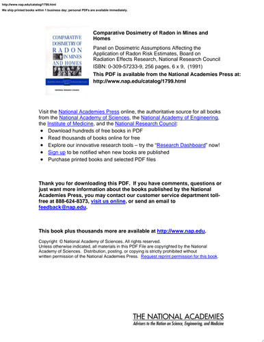 Comparative Dosimetry of Radon in Mines and Homes