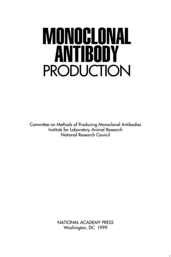 Monoclonal Antibody Production