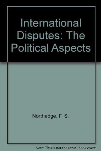 International Disputes: The Political Aspects
