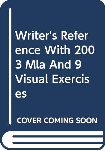 Writer's Reference 5e with 2003 MLA and IX Visual Exercises with CDROM