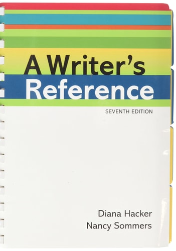Writer's Reference 7e & Writing About Literature
