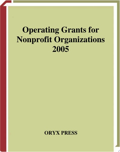 Operating Grants for Nonprofit Organizations 2005