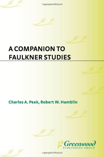 A Companion to Faulkner Studies