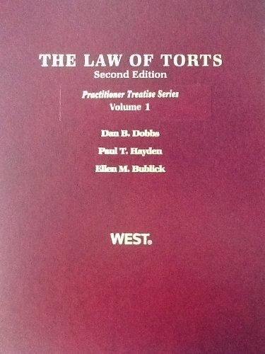 The Law of Torts: Chapters 22-39