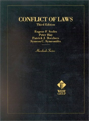 Conflict of Laws (Hornbook Series)