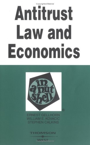 Antitrust Law and Economics in a Nutshell