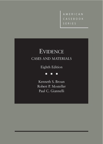 Evidence Cases and Materials