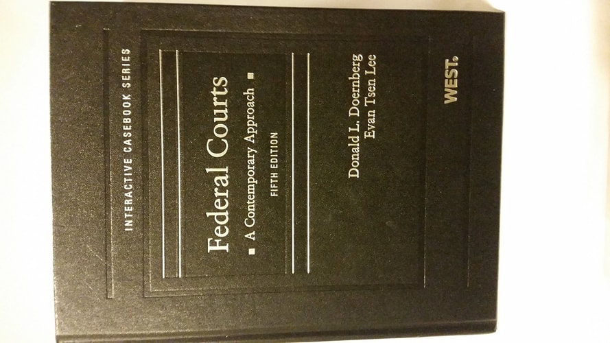 Federal Courts A Contemporary Approach