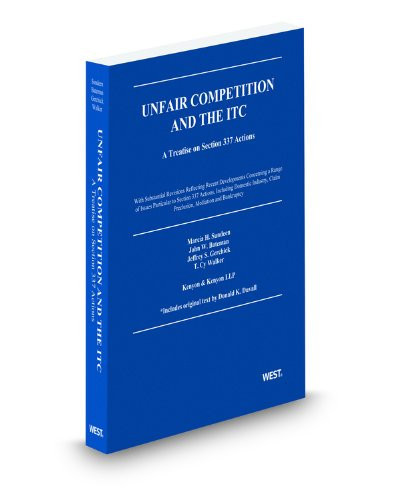 Unfair Competition and the ITC, 2011-2012 ed.