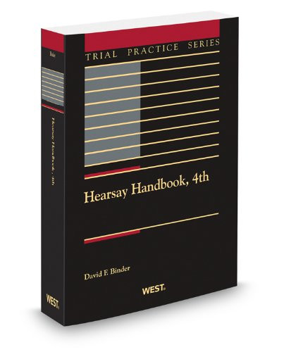 Hearsay Handbook, 4th