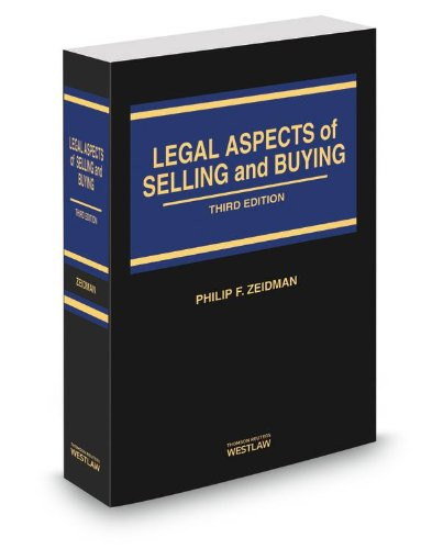 Legal Aspects of Selling and Buying, 3d, 2013-2014 ed.