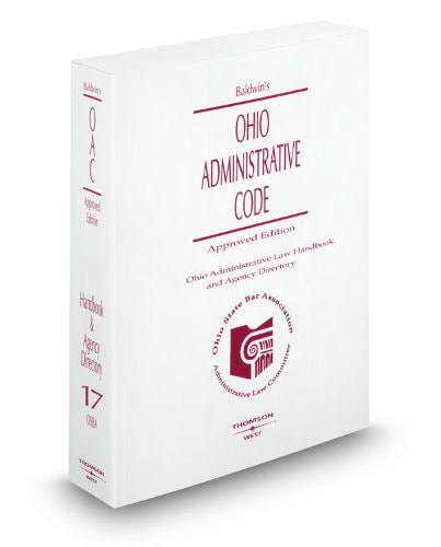 Ohio Administrative Code Complete to June 30, 2010