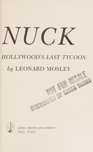 Zanuck: The Rise and Fall of Hollywood's Last Tycoon