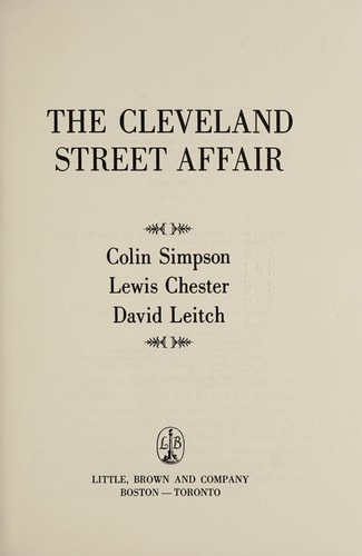 The Cleveland Street Affair
