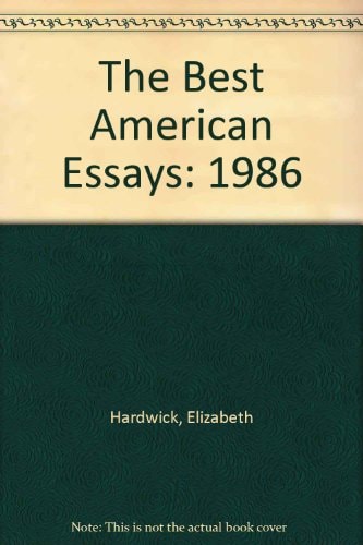 Best American Essays, 1986