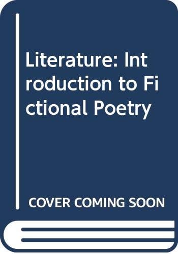 Introduction to Fictional Poetry and Drama Study Package