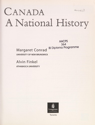 Canada: A National History