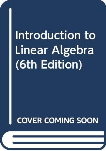Introduction to Linear Algebra