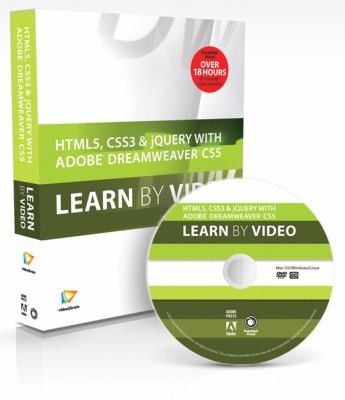 HTML5, CSS3, and jQuery with Adobe Dreamweaver CS5.5