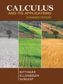 Calculus and Its Applications Expanded Version