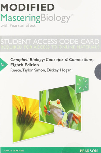 Campbell Biology Modified Masteringbiology With Pearson Etext Standalone Access Card Concepts & Connections