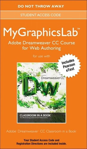 MyGraphicsLab Adobe Dreamweaver CC Course for Web Authoring