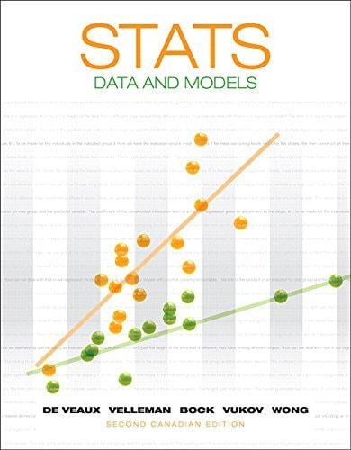 Stats Data and Models, Second Canadian Edition, Loose Leaf Version