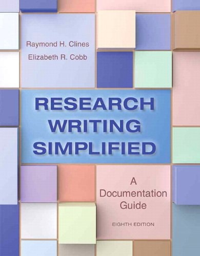 Research Writing Simplified A Documentation Guide