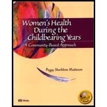 Women's Health During the Childbearing Years: a Community-based Approach: IRM