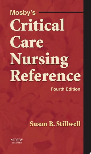 Mosby's Critical Care Nursing Reference