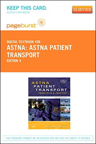 Astna Patient Transport Principles and Practice - Pageburst Retail
