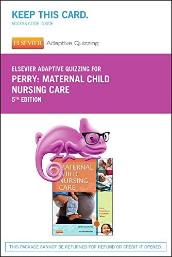 Elsevier Adaptive Quizzing for Perry Maternal Child Nursing Care (Retail Access Card)
